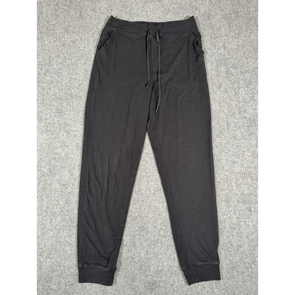 Cozy Earth Womens Small Black Bamboo Jogger Lounge Pants Drawstring Pockets - Picture 1 of 13